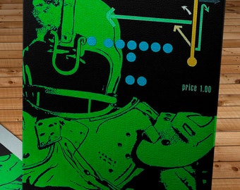 1966 Vintage Notre Dame Fighting Irish Football Media Guide - Canvas Gallery Wrap