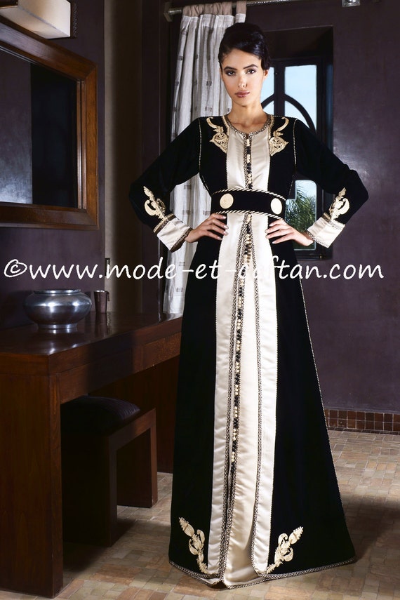 velour caftan