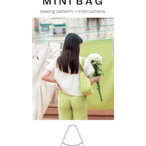Sewing Pattern | Mini Purse Pattern | Sew at Home | Printable Pattern | Easy Purse Pattern | Purse for Beginners |