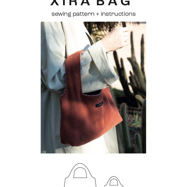 Reversible Bag Sewing Pattern – 2 Sizes (Mini & Maxi) – Fully Lined and Beginner Friendly