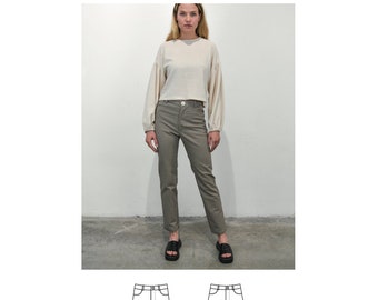 Sewing Pattern | Pants Pattern | DIY | Pattern Tutorial | PDF File | Pants | Jeans Pattern | Sewing Tutorial