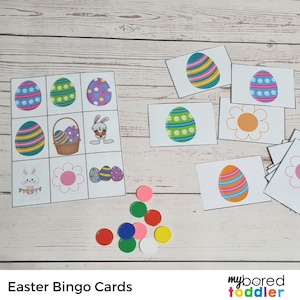 Toddler Easter Busy Book Printable Pack - Etsy