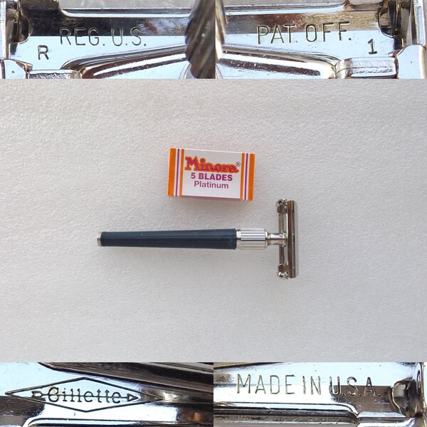 Gillette Razor - Etsy