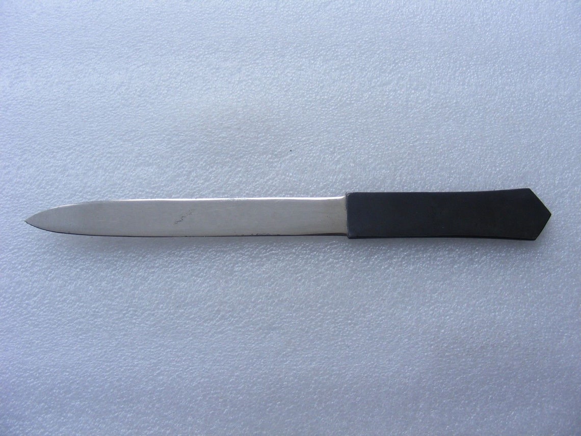 Letter Opener Letter Knife Metal Paper Knife Metal Etsy