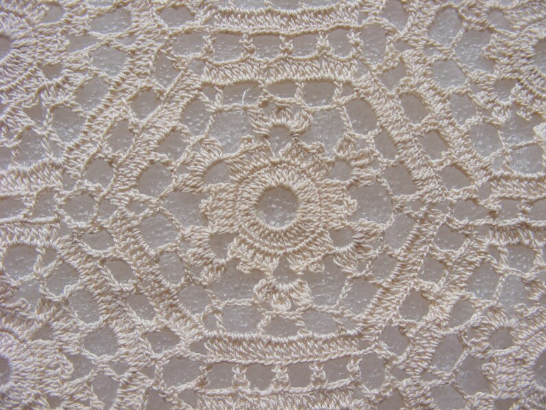Vintage Crochet Doily Table Runner Table decoration