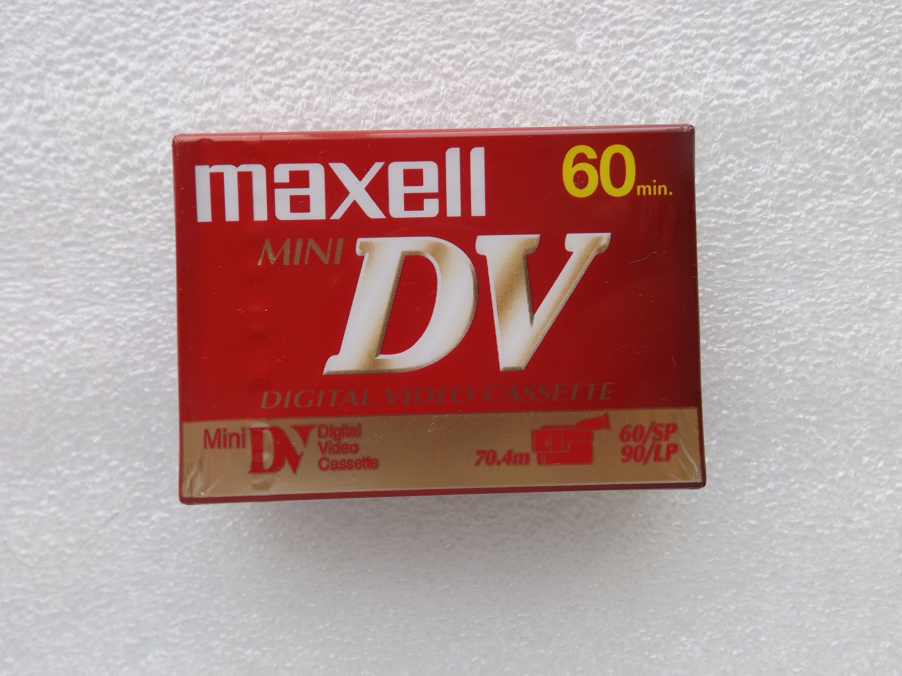 Maxell Mini DV Digital Video Cassette, Mini DV Cassette Tape Maxell DVM60SE  for Camcorder, Made in Japan NEW, Sealed, Free Shipping 