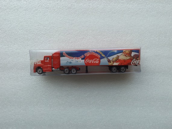 coca cola toy truck