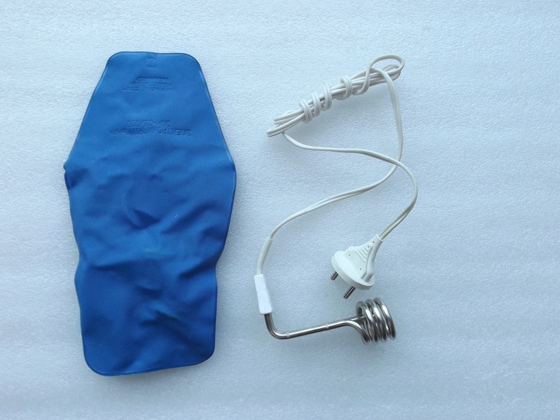 Camping Water Heater NEW Soviet vintage Electric Immersion Water Heater Camping Travel Accessory Original Case Water Heater