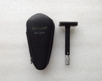 Super Rare Safety Razor Brillant de Luxe Adjustable Germany Vintage,  FREE SHIPPING