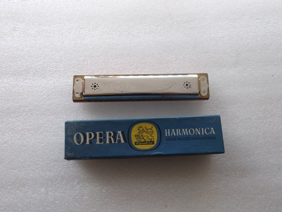 Vintage Collectible OPERA LIGNA Czechoslovakia HARMONICA Musical