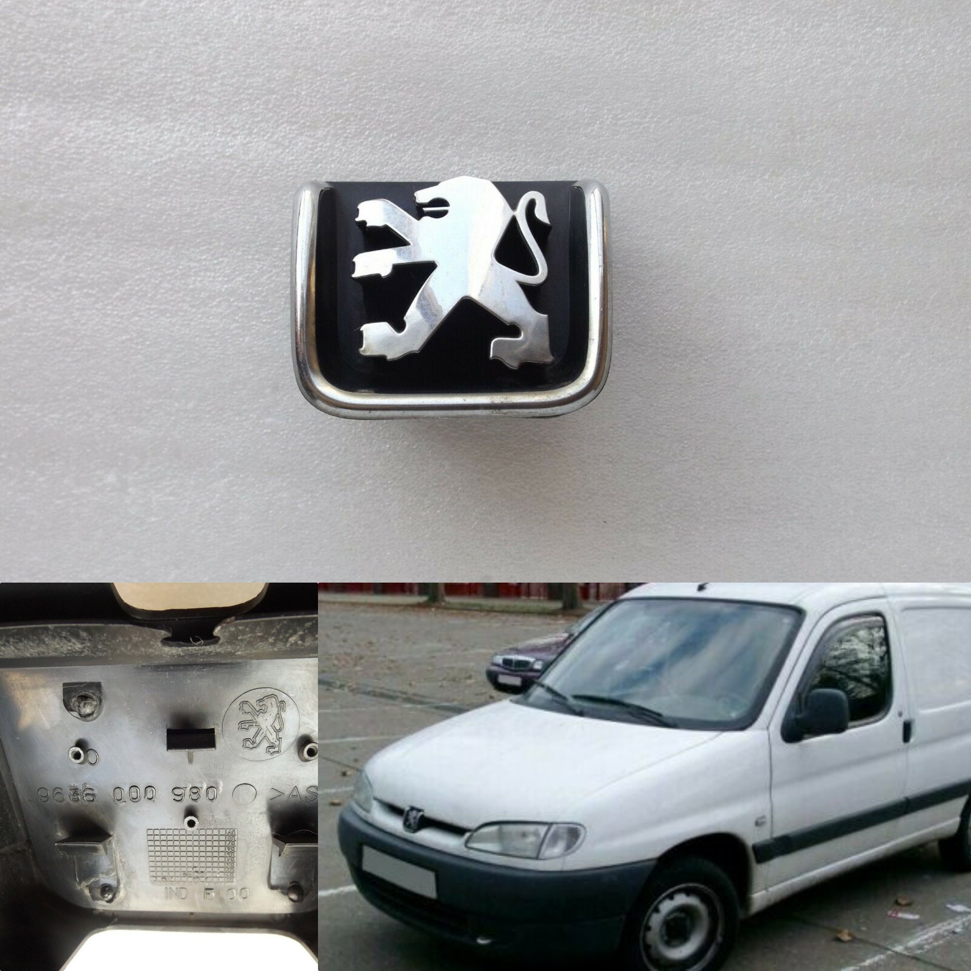 Peugeot kompatible Maßgefertigte LOGO Auto Fußmatten Ambientebeleuchtung 