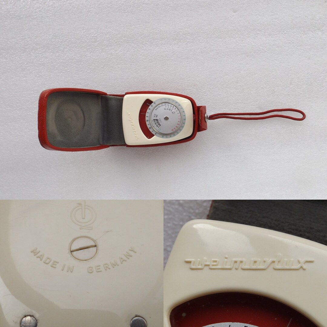 Vintage 1960 Weimar Lux Light Meter Exposure Meter Light Etsy