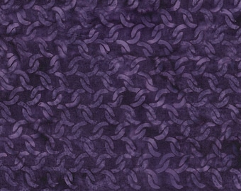 Island batik fabric 111920450 Chain-Grape-Graphic-Gems. %100 Color Quality Cotton by Fat 1/4 Yd and YARDAGES     X