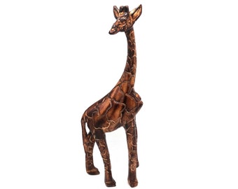 Giraffe Wood handmade, African Giraffe, Jungle Giraffe, Ornament Giraffe, Figurine, Sculpture, Africa Safari Gift, Hand carved