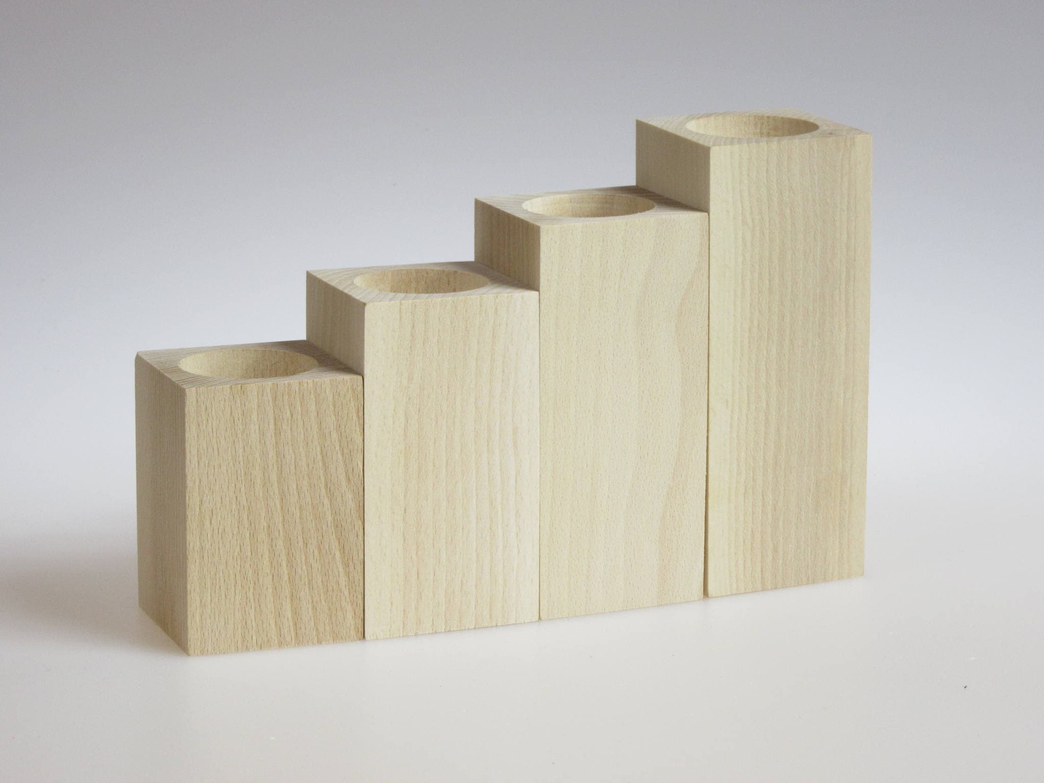 Stunning Hand Made Baby Blocks With Mitered Edges for Display