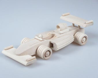 Auto Holzspielzeug, Kind, Kinderspielzeug, Rennauto, Geschenk für Kinder, Formel 1, Geschenkidee für Jungen, Schiebeauto, umweltfreundlich, Schiebe- und Ziehspielzeug