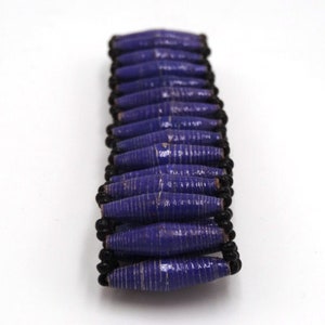 DIY purple beaded bracelet, handmade bracelet, gift bracelet, friendship bracelet, adjustable bracelet, jewelry bracelet, bracelet accessory image 2