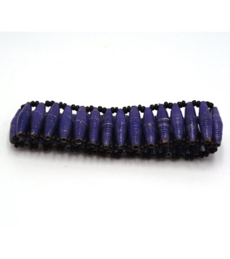 DIY purple beaded bracelet, handmade bracelet, gift bracelet, friendship bracelet, adjustable bracelet, jewelry bracelet, bracelet accessory image 1