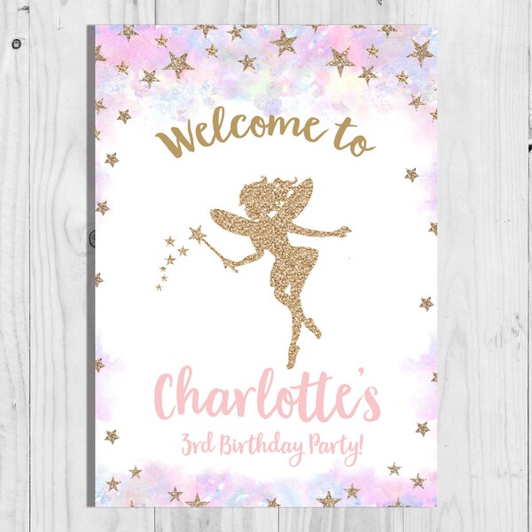 Fairies Welcome Sign - Etsy UK