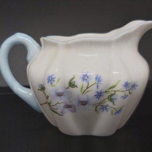 Shelley Dainty Blue Rock creamer image 2