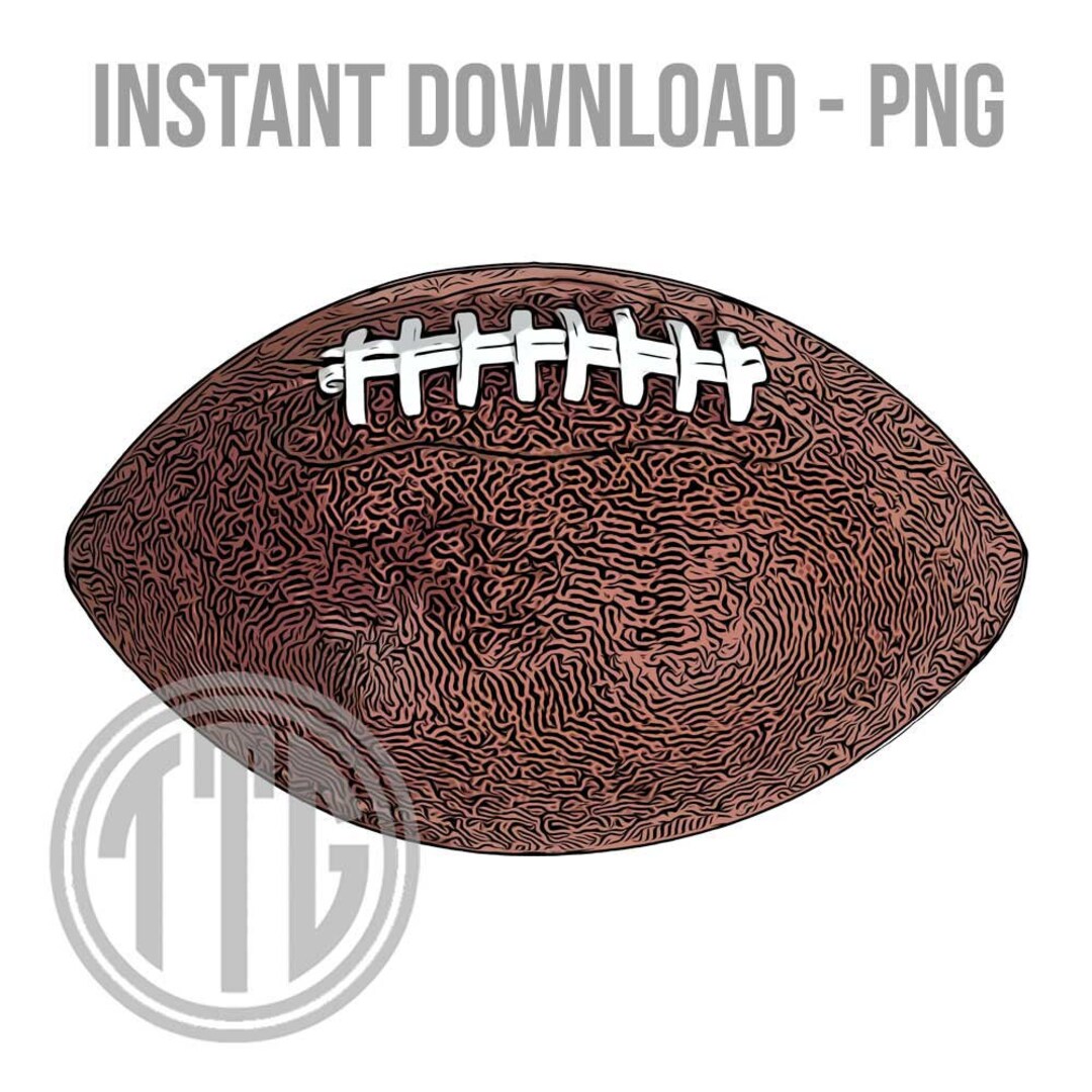 Football Clipart, PNG, Football, Ball, Printable Digital Download