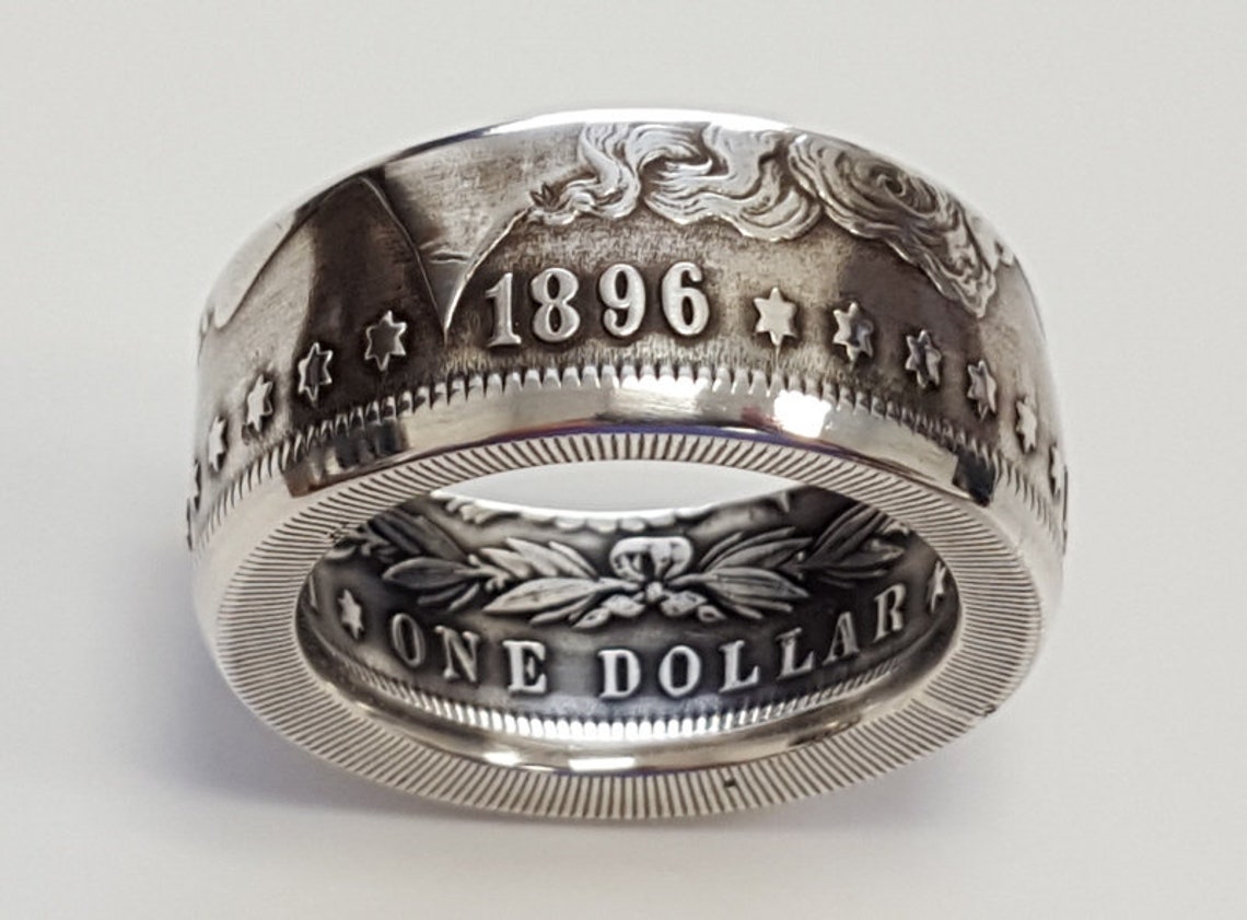 Morgan Silver Dollar Coin Ring | Etsy