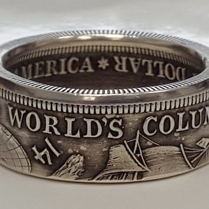 Columbian Exposition Chicago Half Dollar Coin Ring - Etsy