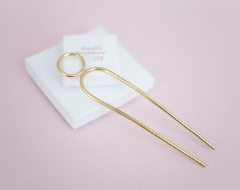 Brass Hair Pin