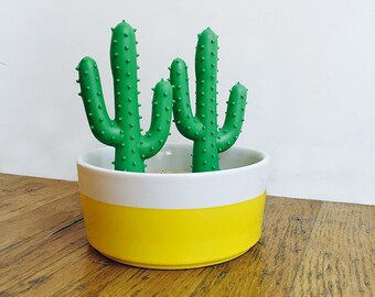 dog toy cactus with cactus inside