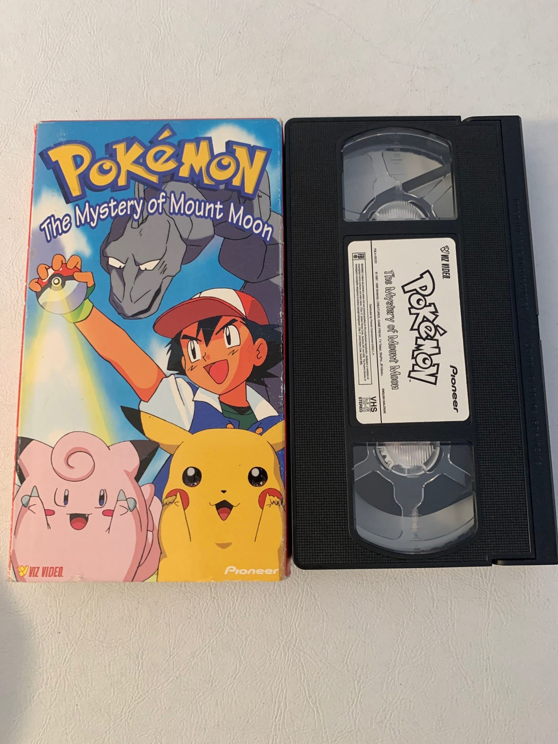 Vintage 1990s Pokemon VHS Cassette Tapes Pikachu Squirtle Etsy