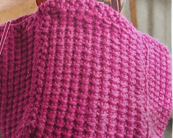 Chunky Bag Knitting Pattern easy knit