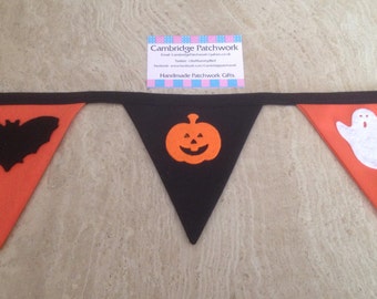 Handmade Halloween Bunting 2m Bunting (9 Flags)