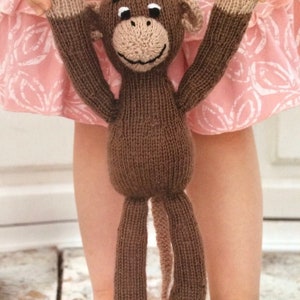 Monkey Knitting Pattern