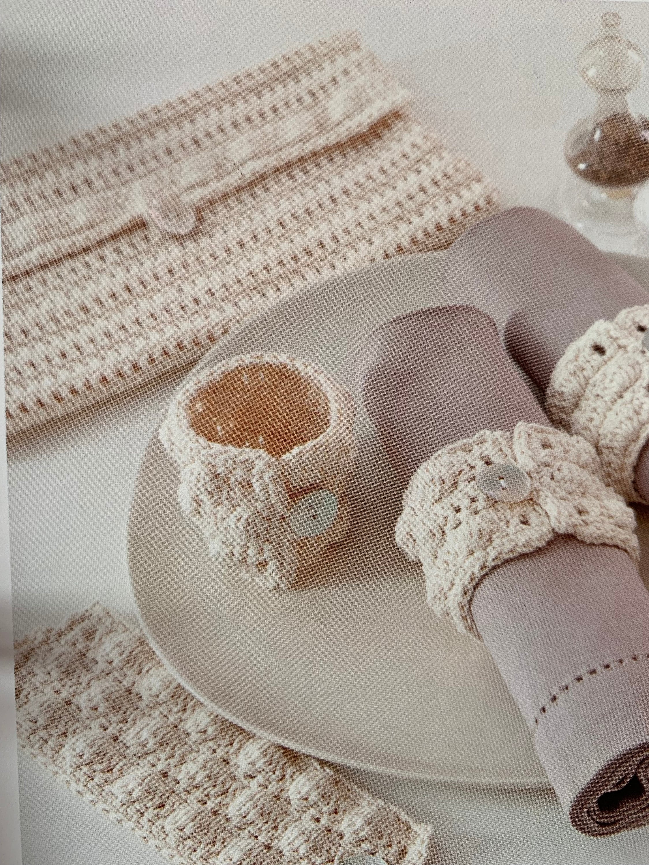 Crochet hotsell napkin ring