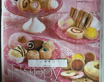 Knitted Cakes, Sandwiches And Biscuits Knitting Pattern