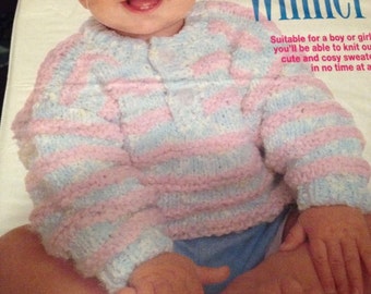 Toddler Jumper Sweater Easy Knitting Pattern