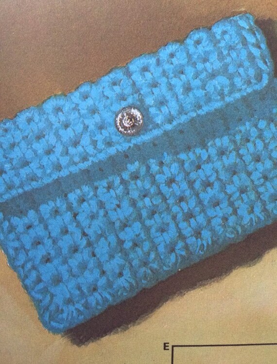 easy crochet purse for beginners