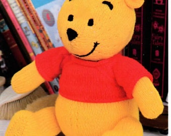 Winnie The Pooh Toy Knitting Pattern