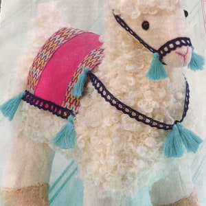 Fluffy llama Sewing Pattern