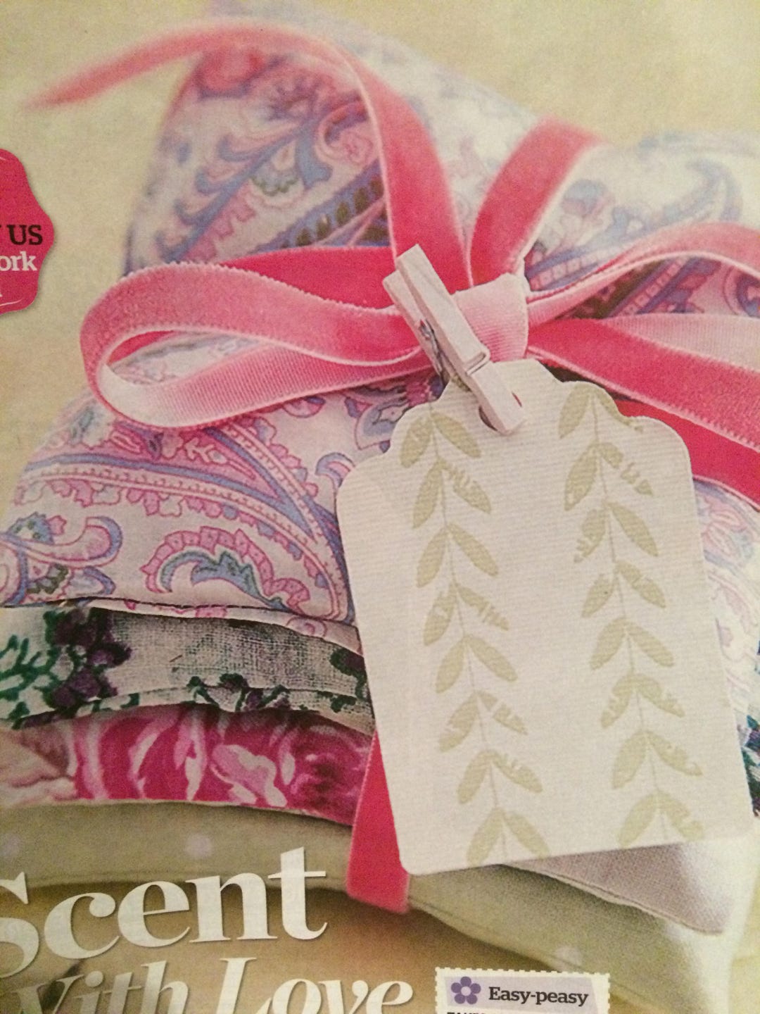 Easy Sew Lavender Bags Sewing Pattern Etsy UK
