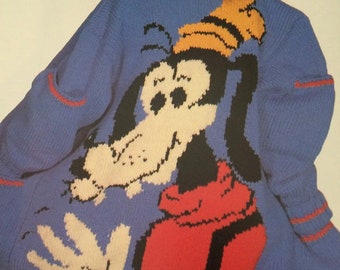 Goofy Jacket knitting Pattern (adult size)