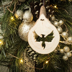 Phoenix Ornament, Handmade Wooden Ornament, Rustic Decoration, Phoenix Keepsake, Home Decor, Gift for Boy, Recycled Christmas Trees