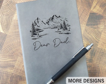 Dear Dad Journal, Custom Dear Loved One Journal, Personalized Journal for Loss, Grief Journal, Loss and Mourning Journal, Coping Journal