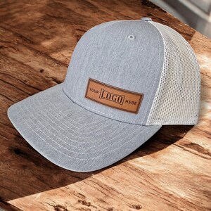 Chapeau papa avec drapeau américain, chapeaux drapeau américain personnalisés, chapeau de camionneur avec monogramme, chapeau Richardson 112 patch en cuir snapback, chapeau de fête des pères image 17