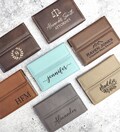 Leather Business Card Holder, Personalized Business Card Holder, Monogrammed Business Card Holder, Custom Business Card Case, Business Gift