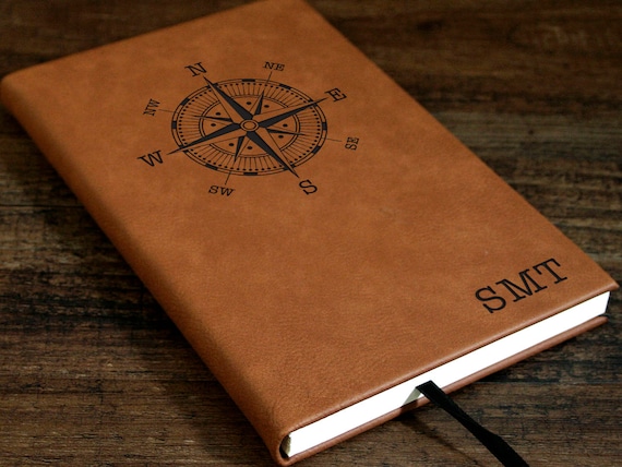 Personalized Travel Journal, Adventure Journal, Engraved Journal