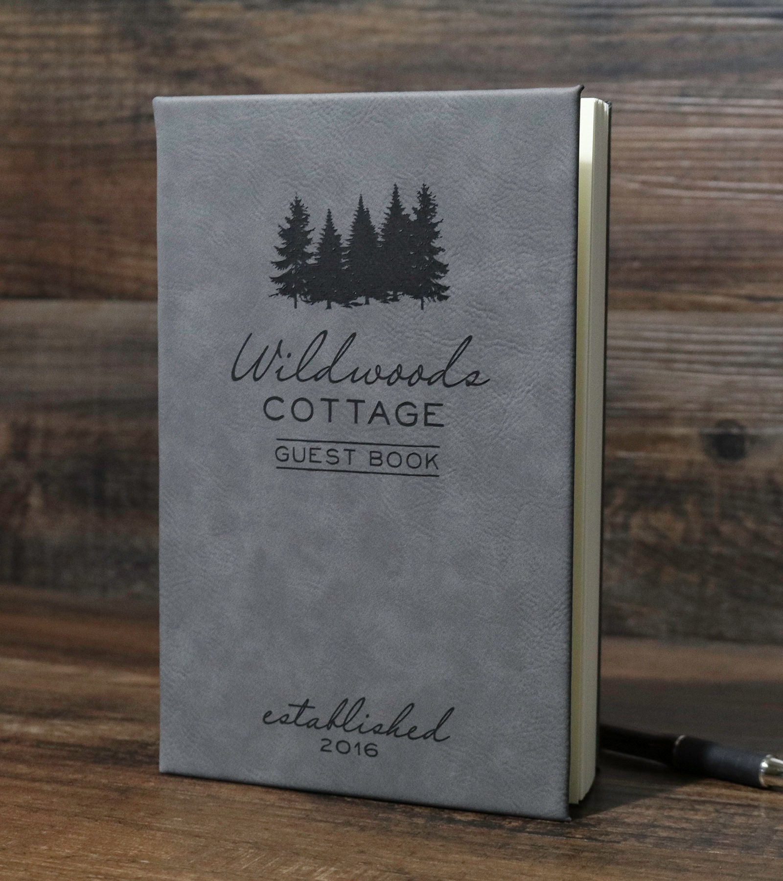 great idea for a guest book for the cottage