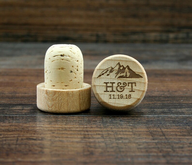 Personalized Wine Stoppers Bulk Wine Stopper Wedding Favors Etsy