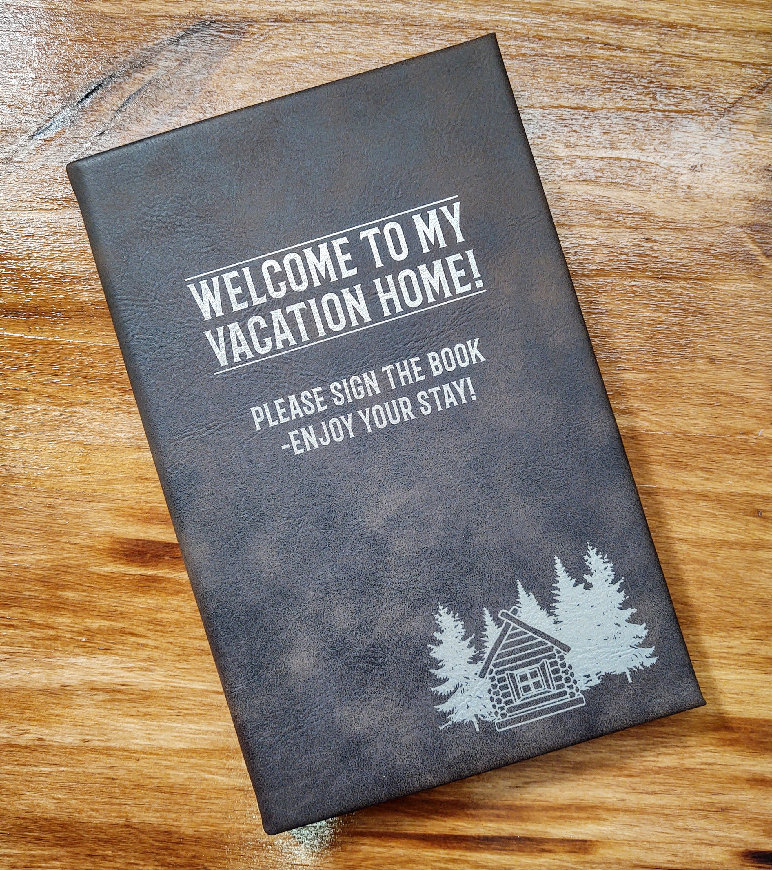 Customizable Vacation Home Guest Books – Luna Paper Company