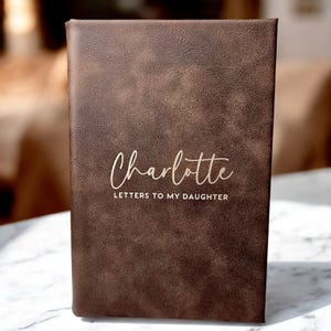 Baby Shower Gift Personalized Journal Engraved Gift for Daughter Gift for Son Keepsake Ideas Memories Gift Letters to My Child Gifts